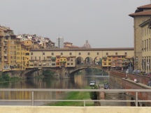 A gloomy day in Florence, Italy